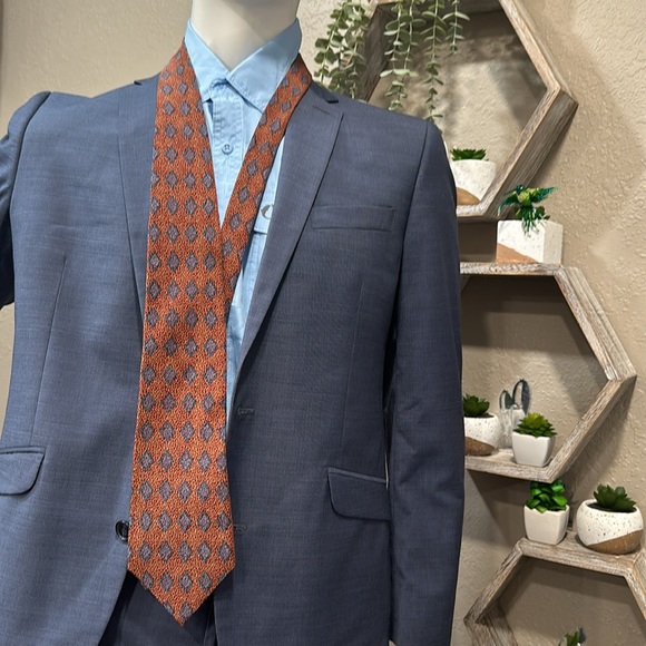 Christian Dior Cravate Tie 100% Imported Silk In Great Condition - Picture 4 of 11